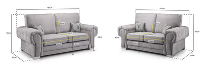 Verona Fullback 3+2 Sofa Set - Home Haven Ltd